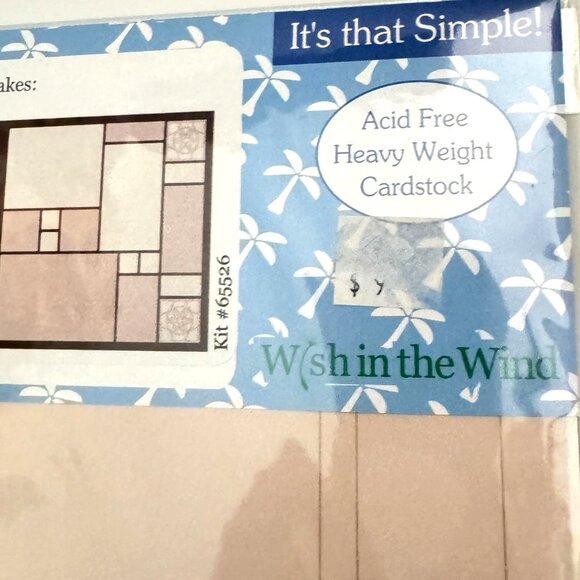 Wish In The Wind Mosaic Moments 3 Page Kits 12x12 Acid-Free Heavyweight Cardstoc - Picture 11 of 16